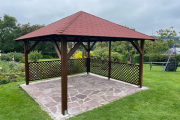 Dřevěná pergola Altán Kuba 370x370 cm