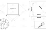 Carport 1 auto 400x400 cm